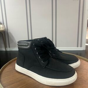 Sonoma Black High-Top Sneakers
